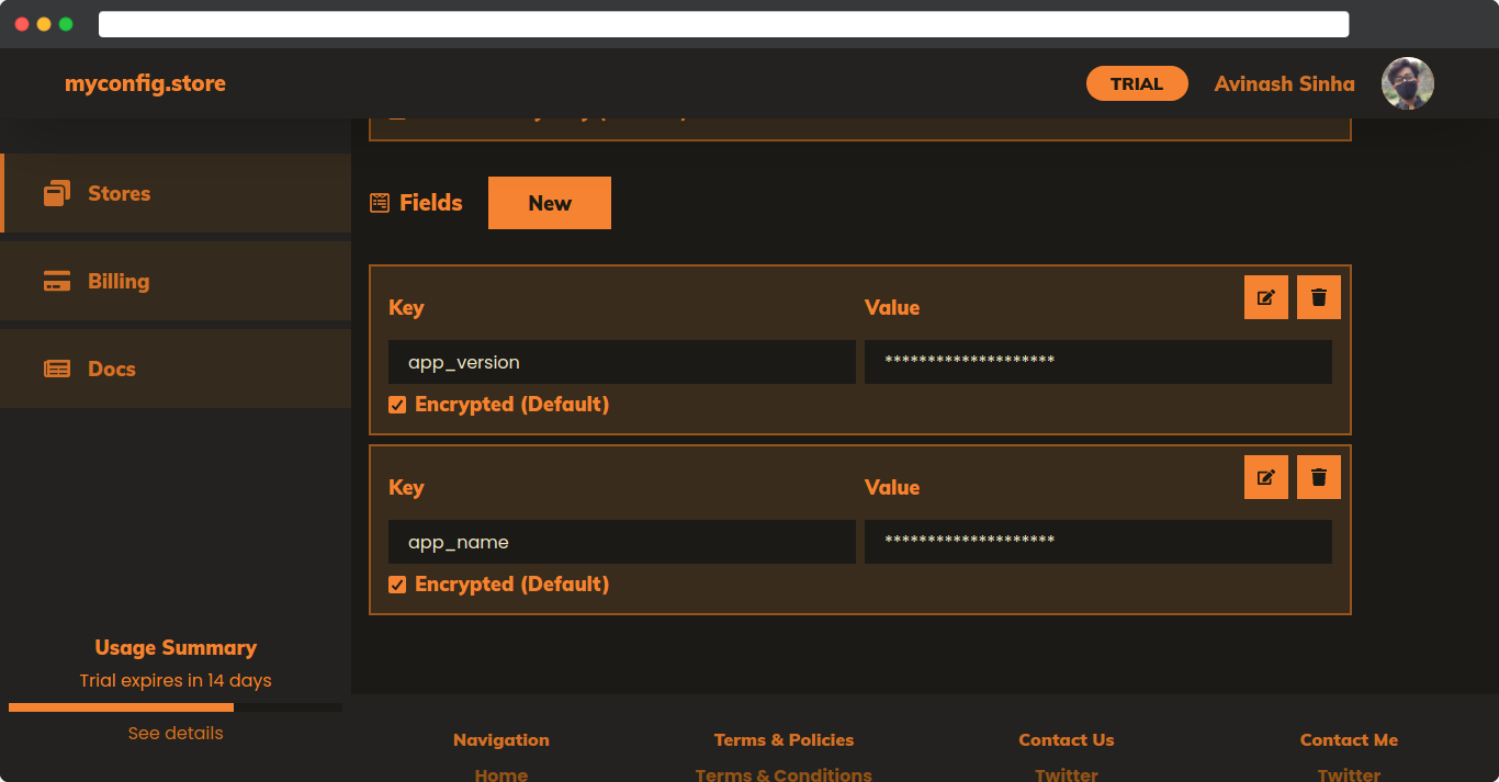 Fields List